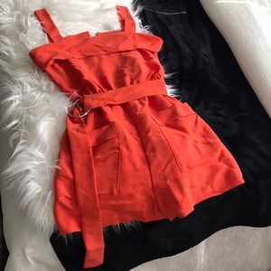 Orange Jumper/Romper